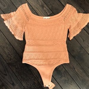 Ronny Kobo Collection Tops - Never worn Ronny Kobo bodysuit Ronny Kobo Collection Tops - Never worn Ronny Kobo bodysuit